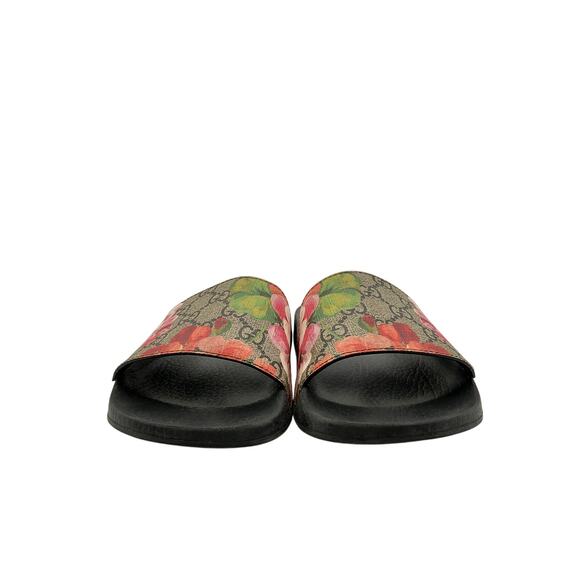 Gucci 'Pursuit' Black Leather Slide Sandal Size 6US / 36EU - Picture 5 of 6